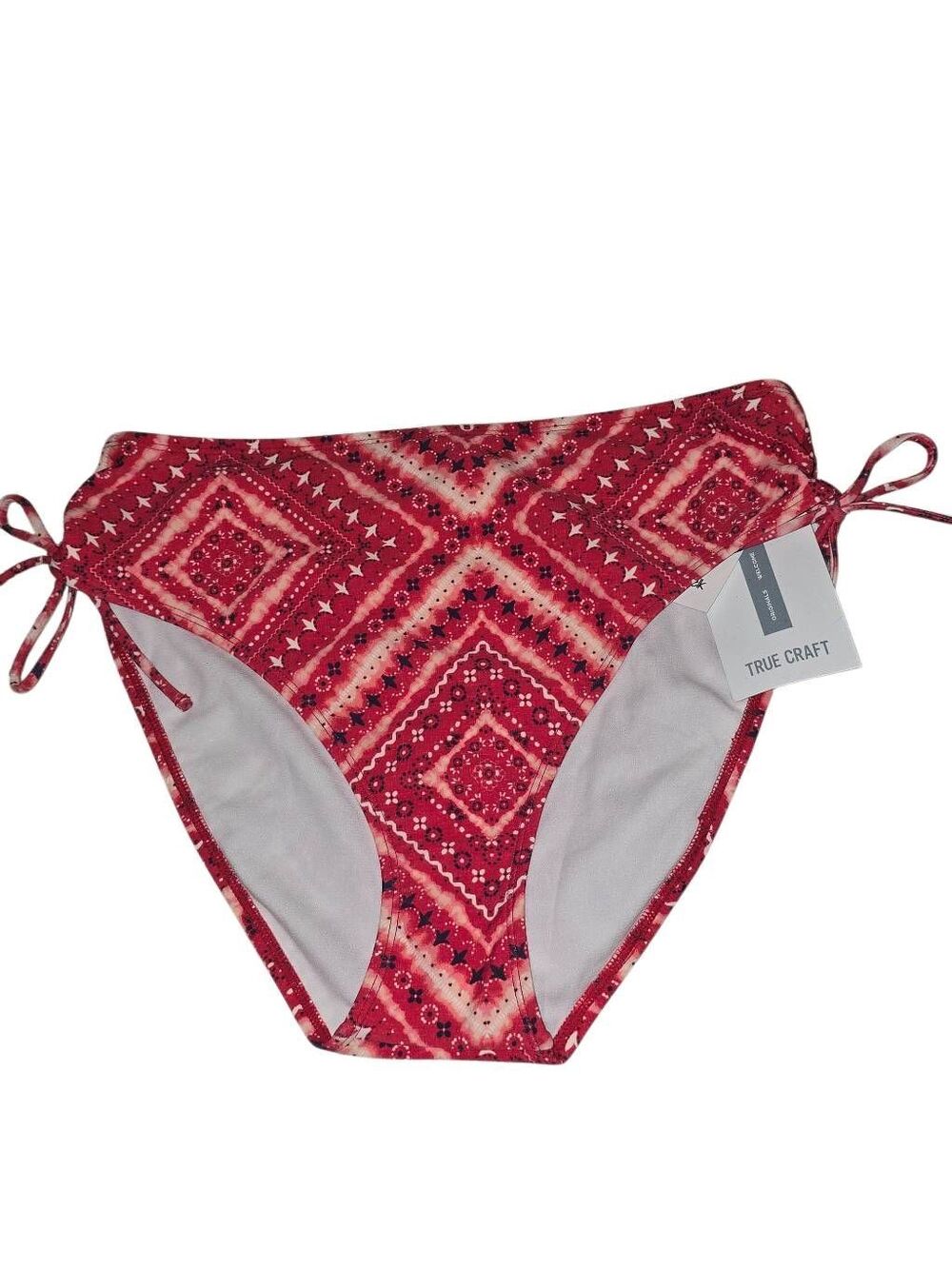 NWT True Craft Red Bandana Print Bottoms